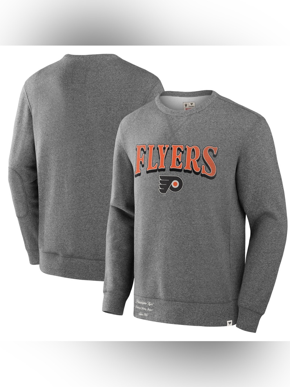 Men's Large Philadelphia Flyers Hockey Decades Collection Legendary Pullover NWT